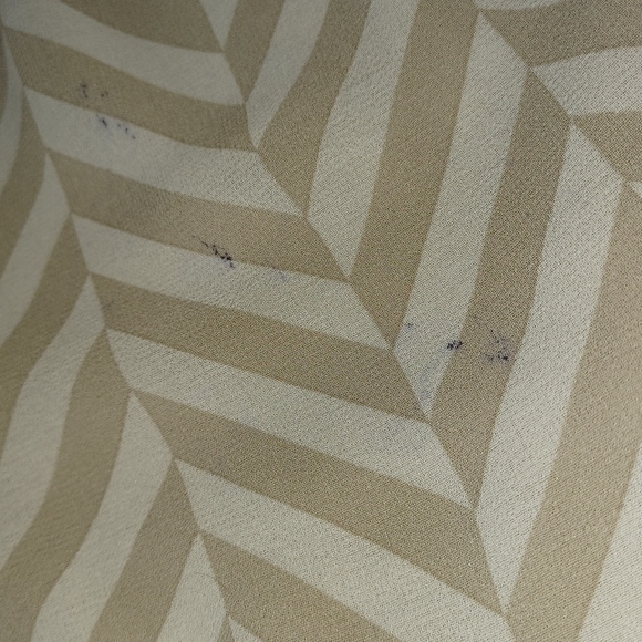 Chevron print palazzo pants. - Picture 2 of 7